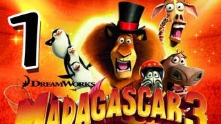 Madagascar 3: The Game Walkthrough Part 1 (PS3, X360, Wii) Mission 1