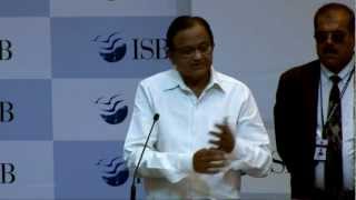 Sri P Chidambaram at the inauguration ceremony of ISB's Mohali campus