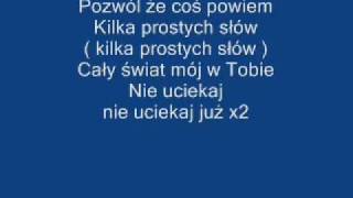 Kindla - Pozwól że cos powiem  KARAOKE ze słowami