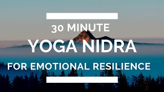 Yoga Nidra for Emotional Resilience