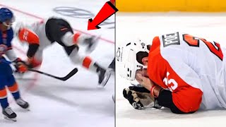 Ryan Poehling Injury Update 🤕 | Flyers vs Islanders Game Incident 🏒