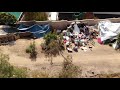 Drone footage of National City homeless encampment