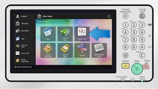 How to use Secure Print to retrieve your Documents on the Canon Copiers