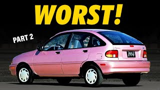 The WORST Cars of the 1990s! (PART 2)