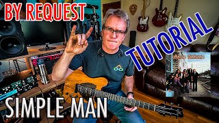 SIMPLE MAN Tutorial (By Request) Lynyrd Skynyrd