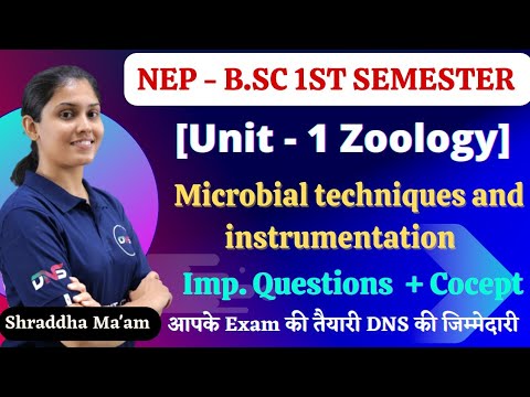 NEP - B.Sc Botnay 1st Semester Microbial Techniques And Instrumentation ...