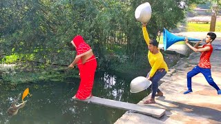Must Watch New Special Comedy Video 2024 😎Totally Amazing Comedy Episode 129by Funny dabang