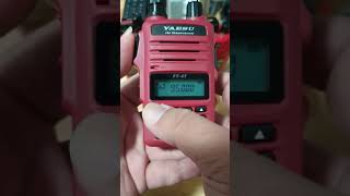 วิธีเปิด FM เครื่องYAESU FT-4T