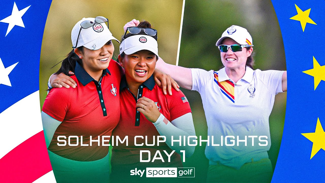 Europe Cut USA's Lead After BRILLIANT Fourballs Fightback | Solheim Cup ...