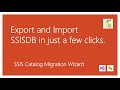Export and Import SSISDB using SSIS Catalog Migration Wizard.
