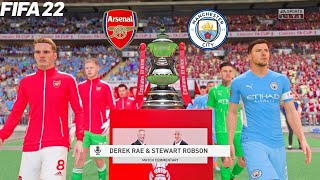 FIFA 22 | Arsenal vs Manchester City - The Emirates FA Cup - PS5 Full Gameplay