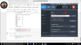 Csv file Check a histogram plot in python |part 3|