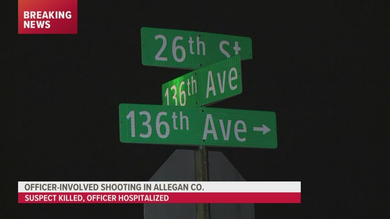 1 Killed In Officer-involved Shooting In Allegan Co. - YouTube