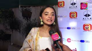Helly Shah Reached Saroj Ka Rishta Launch Talks About The Movie & Her Upcoming Projects
