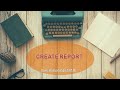 CREATE REPORT (Ms Access) | Kuliah online kelas karyawan di semarang