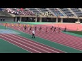 2017年　インターハイ熊本県予選　男子100ｍ　決勝