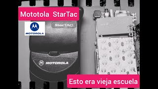 Motorola StarTac,esto es la vieja escuela de teléfonos celulares