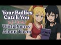 Your Bullies Catch You Red-Handed With Poetry About Them [FF4M] [F4M] [Cheerleader] [Goth] [ASMR]