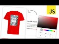 Change Product Image Color  w Javascript | Quick Tutorial