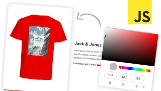 Change Product Image Color w Javascript | Quick Tutorial