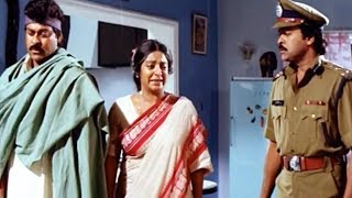 Srividya Emotional At Chiranjeevi Mother Sentimental Scene | TFC Movie Scenes