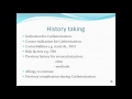 Precathetreization History taking