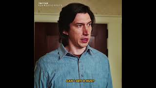 “Can I get a hug?" Adam Driver as Charlie Barber, Marriage Story, 2019