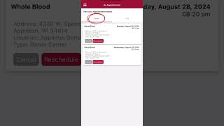 How to view, cancel, or reschedule appointments