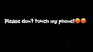 Please don't touch my phone (Harry potter edition)