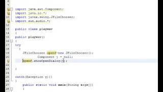 How to Play Audio File in Java wav files by Srijon Chakraborty