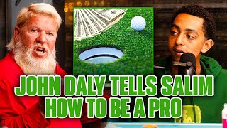 John Daly Teaches Salim How To Become A Pro Golfer