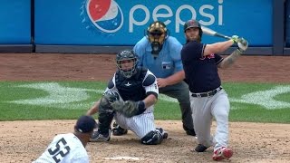 CLE@NYY: Napoli belts a solo home run for the lead