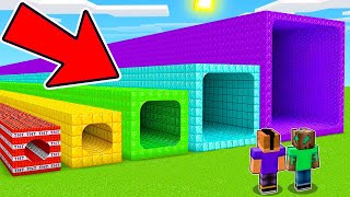 Si Entras al TÚNEL EQUIVOCADO, MUERES en Minecraft!