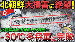 【ゆっくり解説】北朝鮮軍が-30℃の中でも防寒着支給されず3000人が凍死してしまう！【ゆっくり軍事プレス】