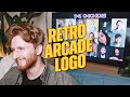 8 AMAZING DESIGNERS TAKE ON A RETRO ARCADE GAME LOGO! DCC 1