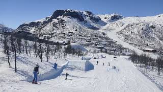 Ski park, Hemsedal skisenter 🎿🏔️☀️ +7,2°C/kl15.05 22/4-2023 #hemsedal #skiing