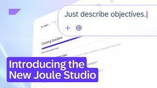 Introducing the New Joule Studio: Build AI Agents, Apps, and Workflows | Overview