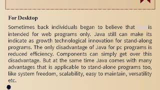 What does the future holds for Java technology