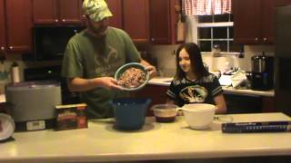 Venison Jerky using LEM Backwoods jerky seasoning