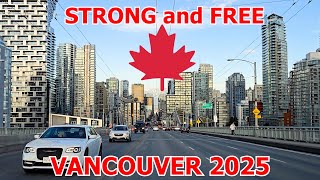 2025 Vancouver Winter Driving Tour on February 14 2025 after snowstorms 2 weeks ago