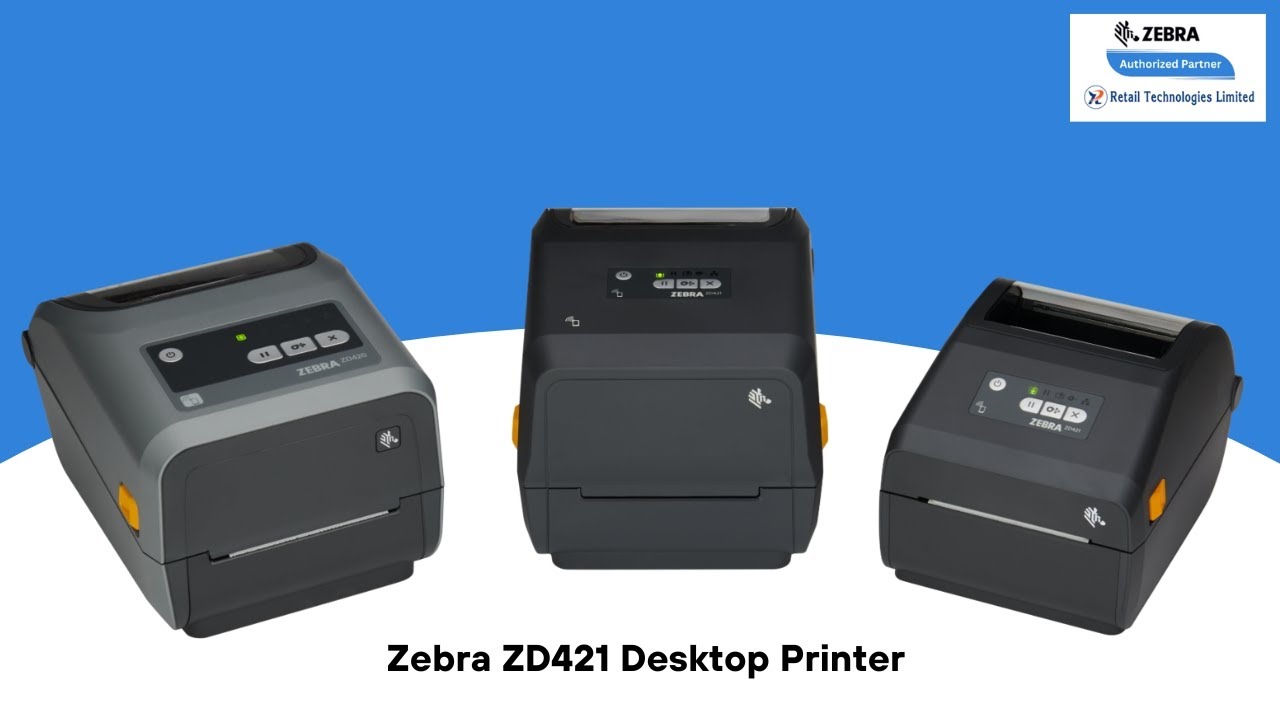 Zebra Zd421 Desktop Printer Youtube