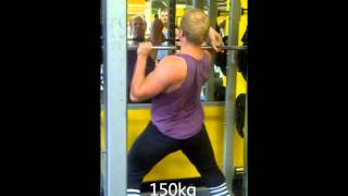 140\u0026150 front squat