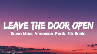 Bruno Mars Anderson Paak Silk Sonic - Leave The Door Open Lyrics