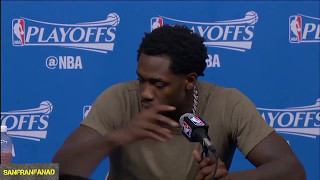 Patrick Beverley Emotional Postgame Interview After His Grandpa's Passing | Rockets vs Spurs G4 | HD