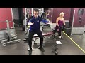 heel elevated constant tension bodyweight squats