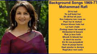 Hindi Background Song | Rafi sings background songs | रफ़ी के गने | Rafi ke gaane |  Vol 11, 1969-77
