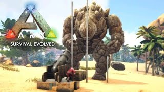 【PS4】ARK クリスタルアイルズ編 #204 「ロックエレメンタルのトラップ(爆風ダメ有り)」 Rockelemental Trap