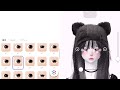 zepeto【ゼペット】黒猫風！美形顔の作り方！顔真似ok 【제페토】