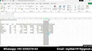 Exp22_Excel_Ch01_HOE_Souvenirs | Exp22 Excel Ch01 HOE Souvenirs | #Exp22#Excel#Ch01#HOE#Souvenirs