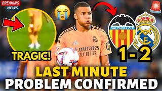 🚨URGENT! BAD NEWS AFTER THE MATCH! PROBLEM CONFIRMED! TRAGIC! REAL MADRID NEWS